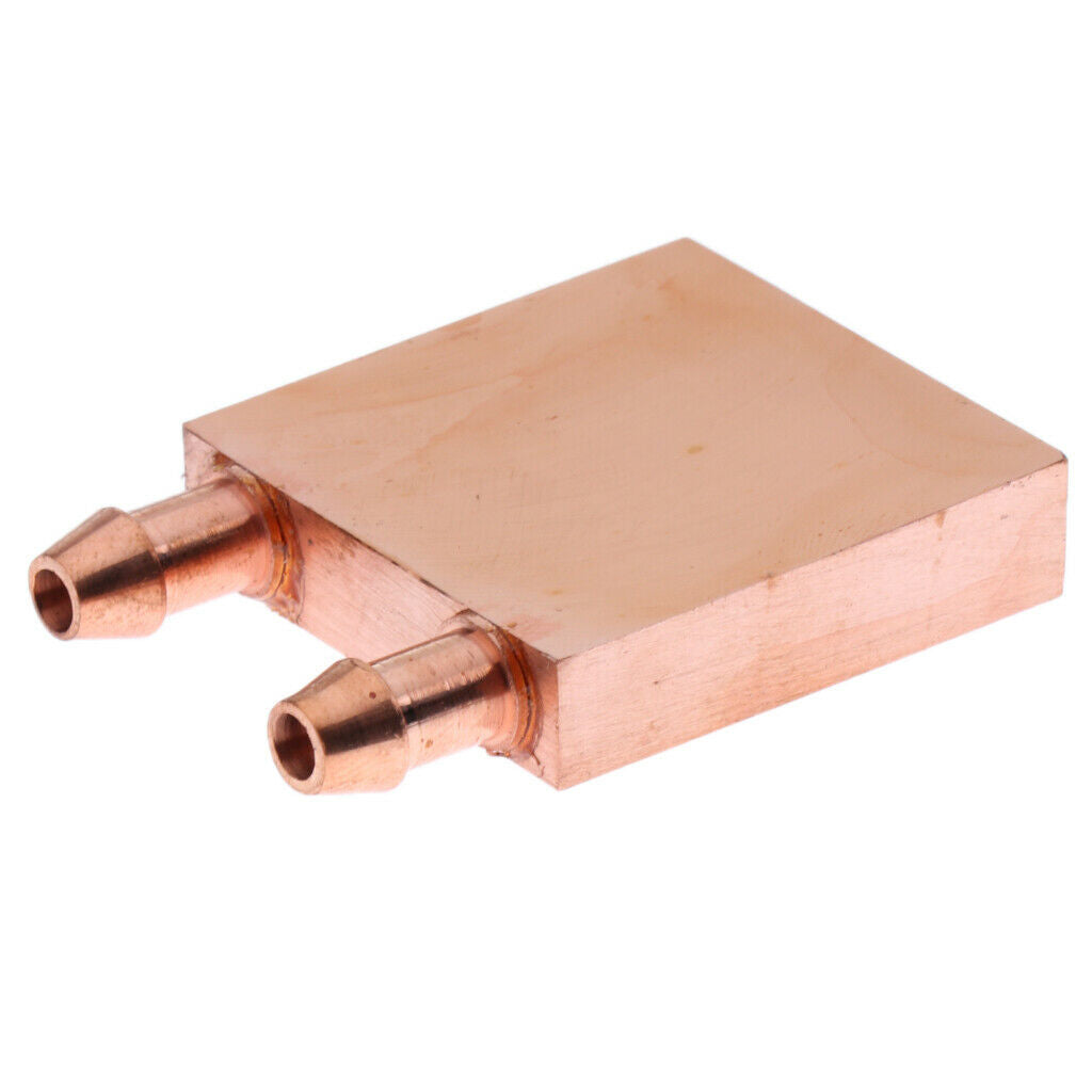 Copper Water Cooler Blocks CPU Liquid Radiator Heatsink 40x40mm TT4040A
