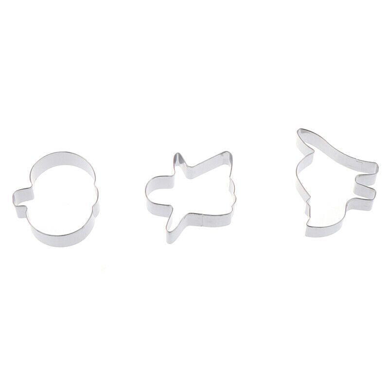 3pcs/set Halloween Cookie Cutter Set Biscuit Mold Party Suppli.l8