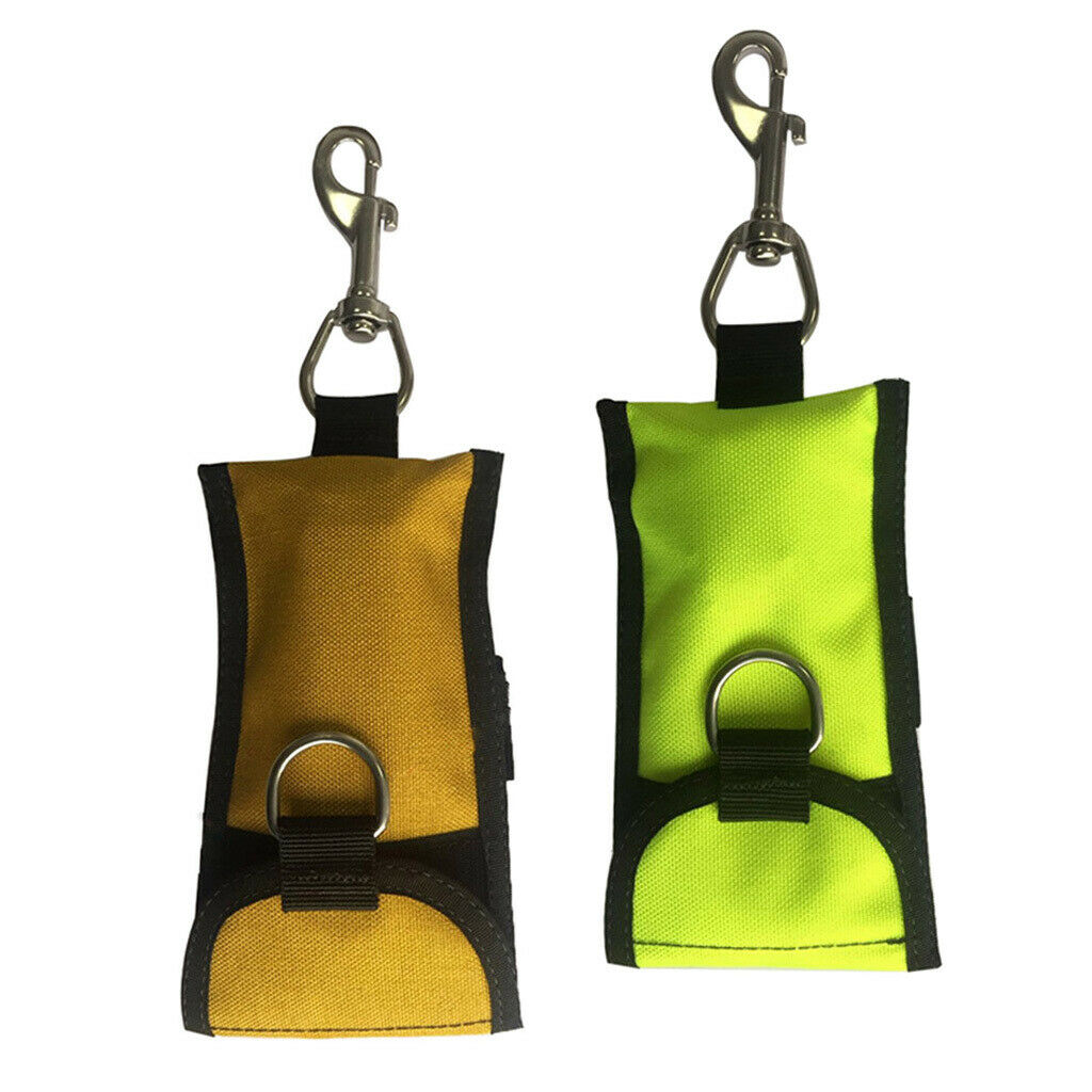 2Set Heavy Duty Diving Reef Hook Line Bolt Snap Nylon Equipment Safety