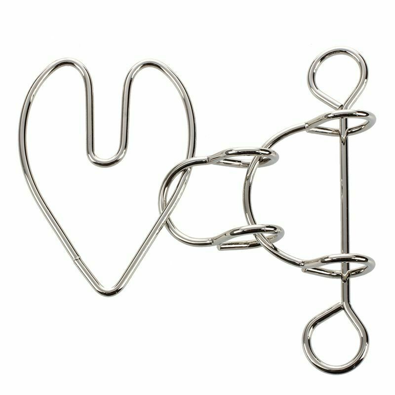 Heartbreak Wire Brain Teaser Metal Puzzle J7R6R6