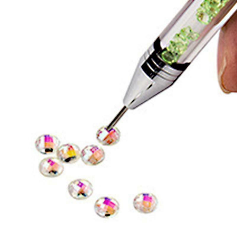 12 Grids Rhinestone Nail Art Decorations Multi Shapes for Nails Manicure Tool
