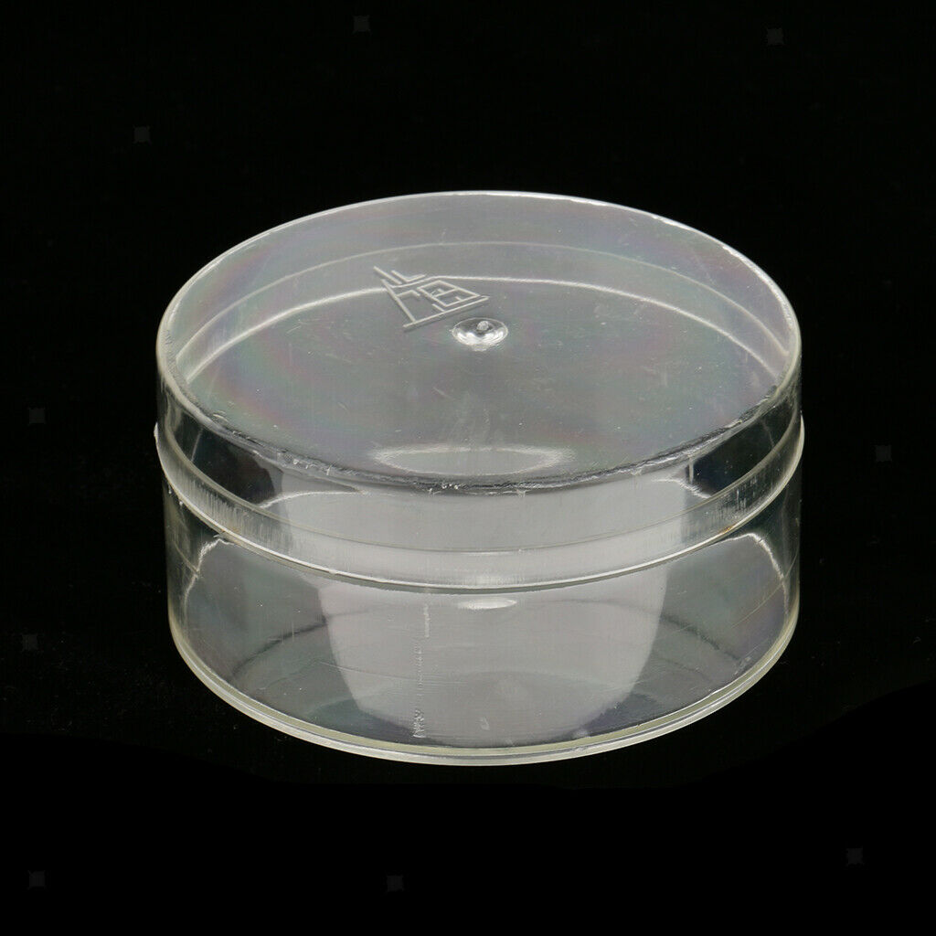 Clear Plastic Gasoline Peel Container for Cleaning The Clockwork Part