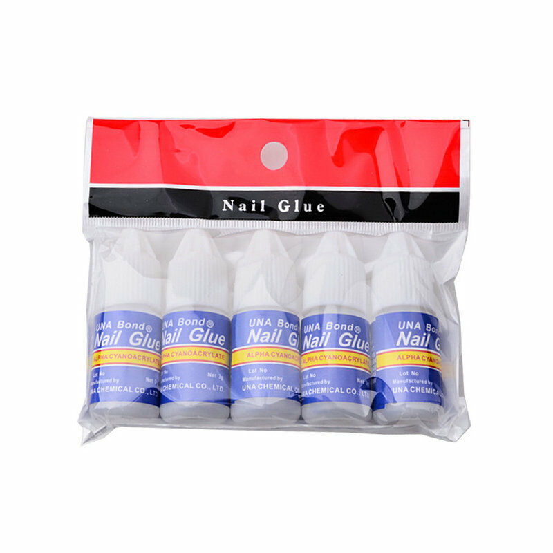 2x 3g Glue Pro For Acrylic DIY beauty Nail Manicure Art Tips Decoration Tool Â·