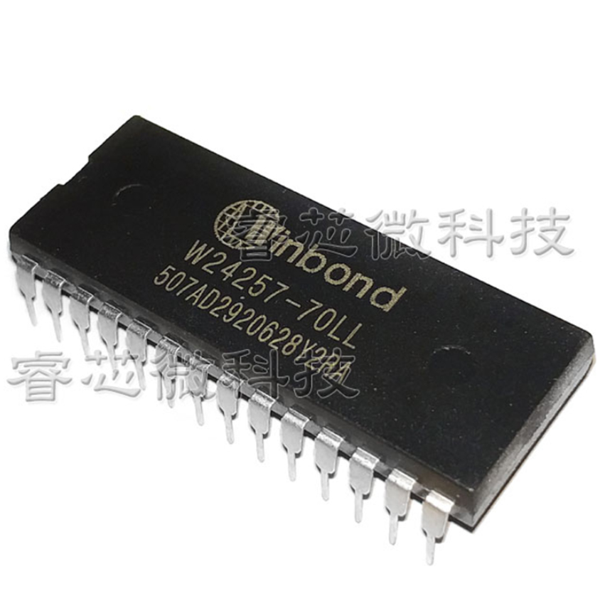 5PCS IC WINBOND WDIP-28(DIP-28) W24257-70LL W24257-70L W24257-70 W24257