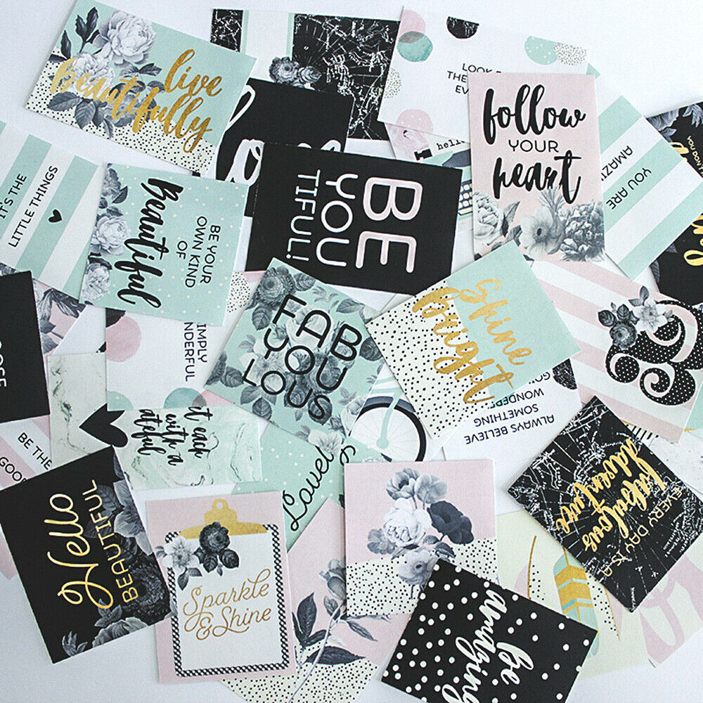 33Pcs Letter Stickers DIY Scrapbooking Album Journal Planner Paper Craft Decor