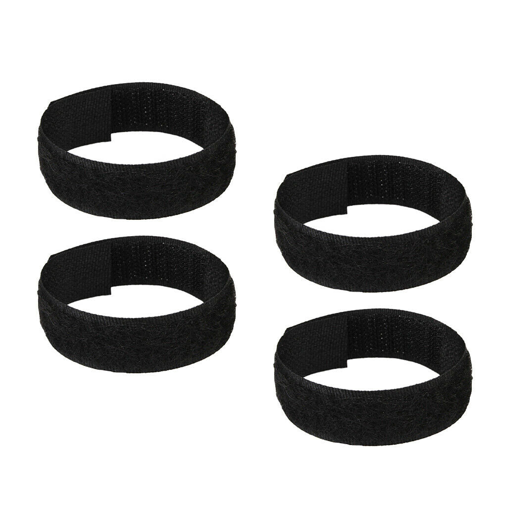 12pcs No Crow Collar for Roosters Chicken No Crowing Noise Free Black&Red