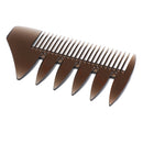 2pcs Men's Oil Hair Comb Brush For Hair