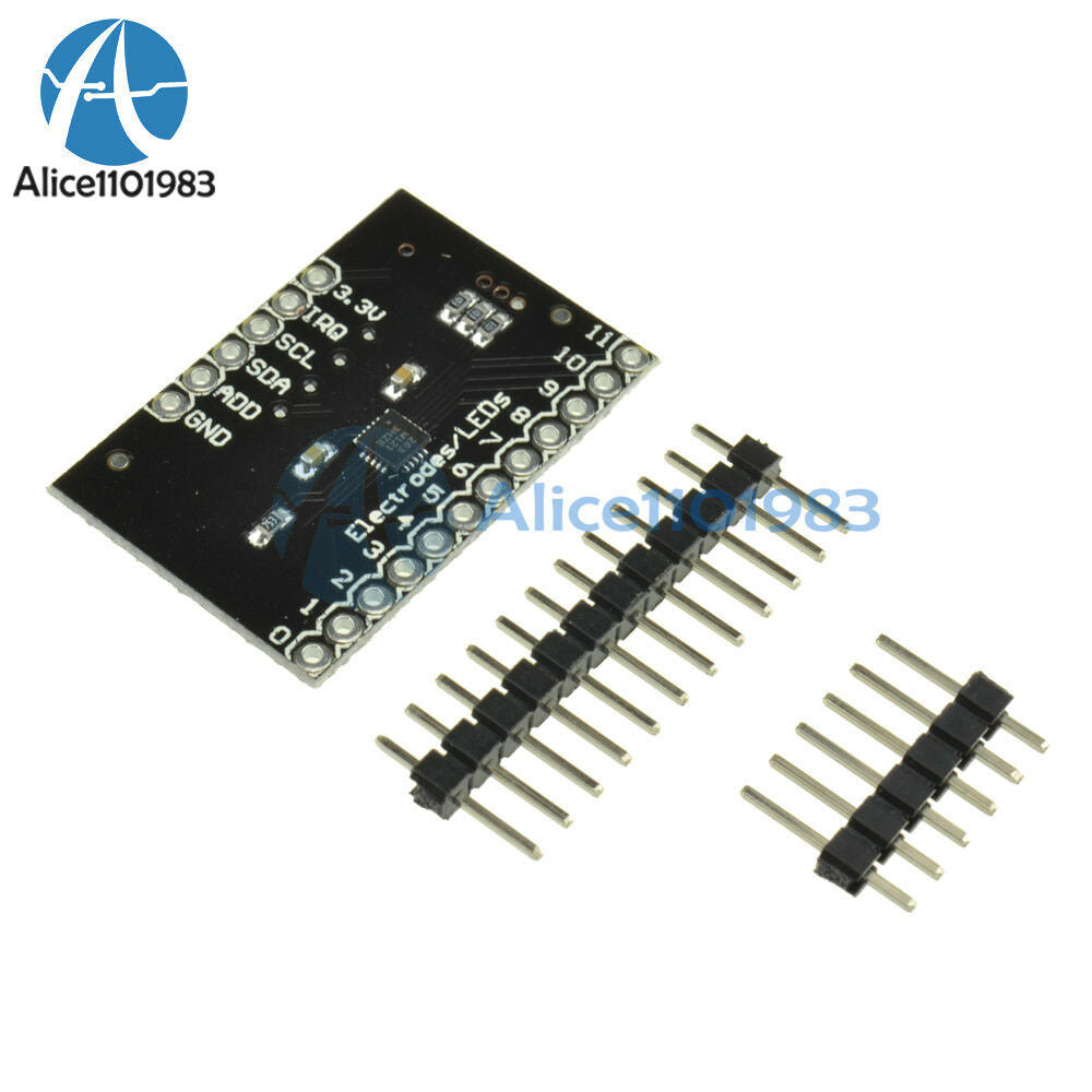 New MPR121 Breakout V12 Capacitive Touch Sensor Controller Module I2C keyboard