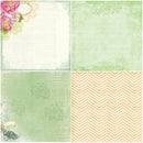 12 Sheets 6" Early Summer Paper Pad for Scrapbooking DIY Card Making Album Decor
