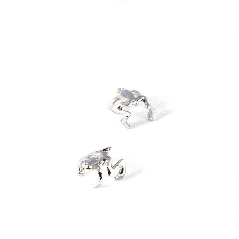 1Pc Gothic Punk Frog Ear Cuff Ear Animal Clip Wrap Earring Unisex Jewelry.l8