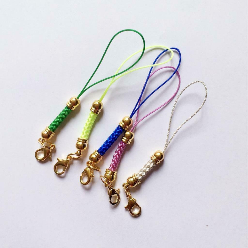 20pcs Colorful Phone Strap Lariat Lanyard Cord w/ Lobster Clasps