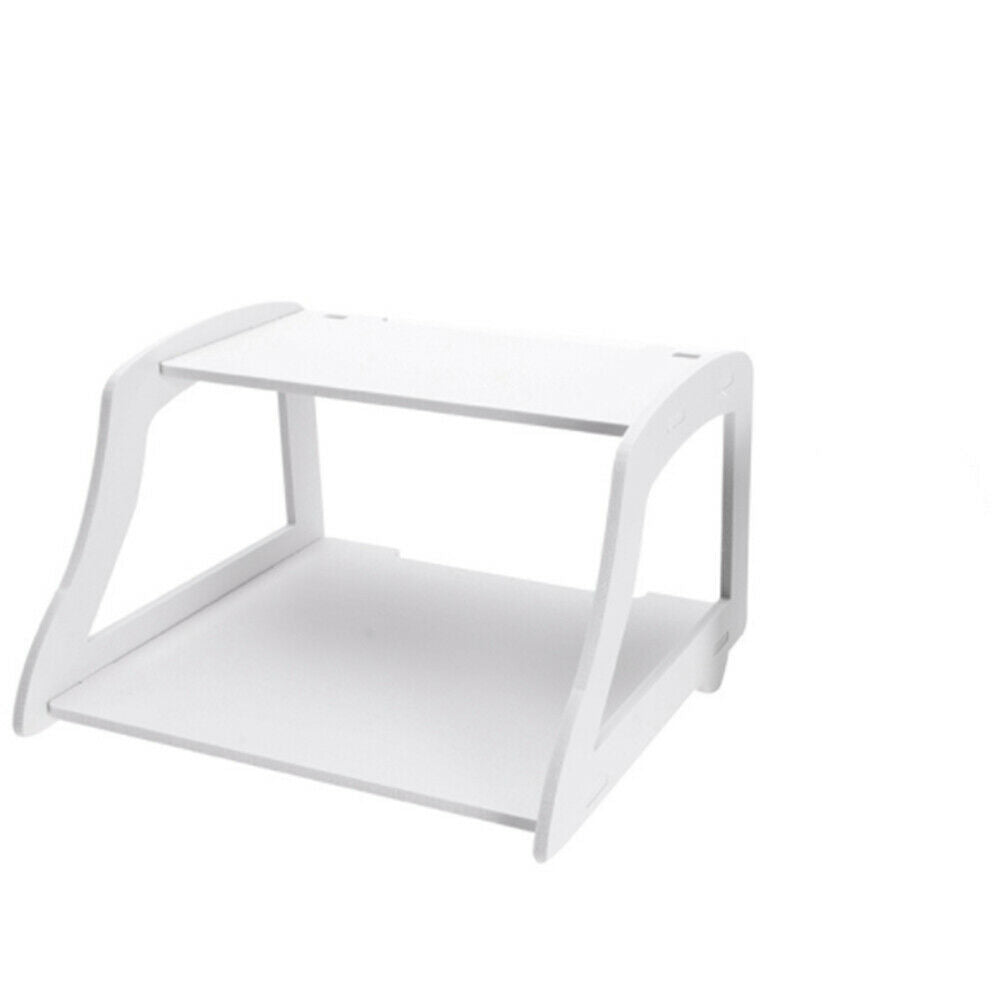 Home Routers Organized Frame Hollow Out Double Set-top Box Router Storage Rack