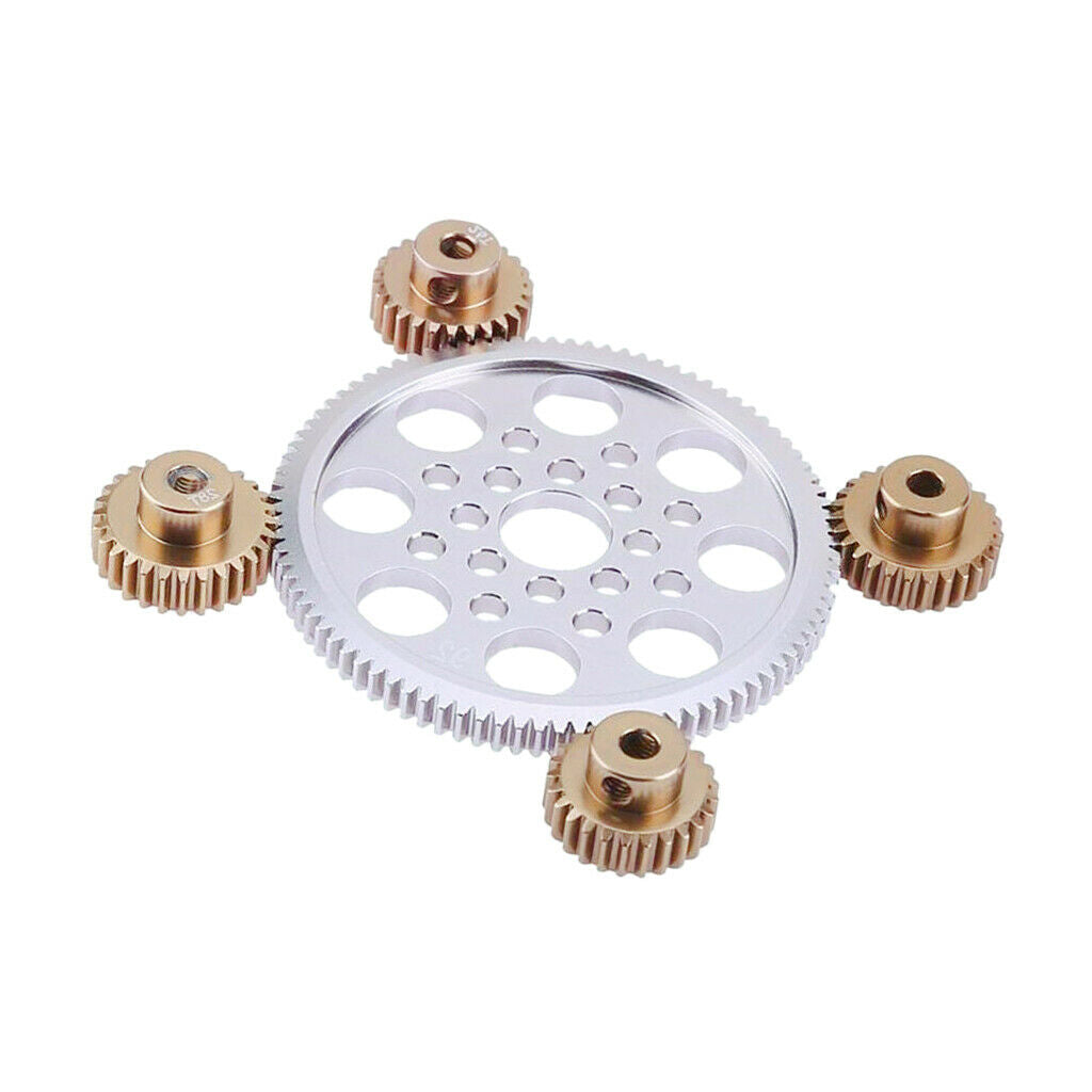 RC 48P Motor Gears 24 T Teeth Kit Sakura D3 XI Zero S 1:10 RC Drift Cars