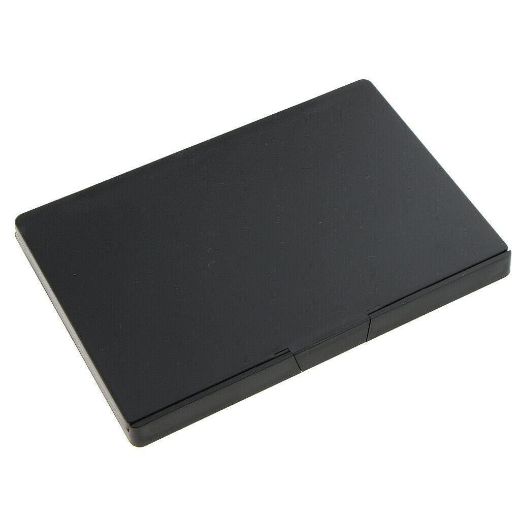 50Pcs Empty Metal Pans & Magnetic Palette Box for Eye Shadow DIY Cosmetics