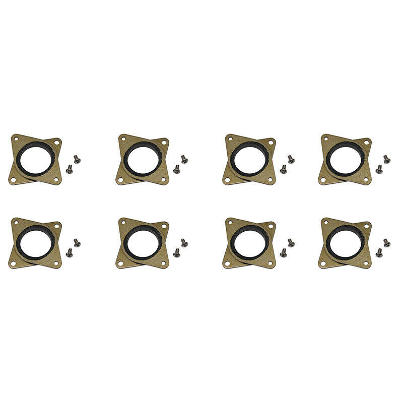 Upgraded Nema 17 Stepper Steel And Rubber Vibration Dampers With Screw -Cnc FoV1