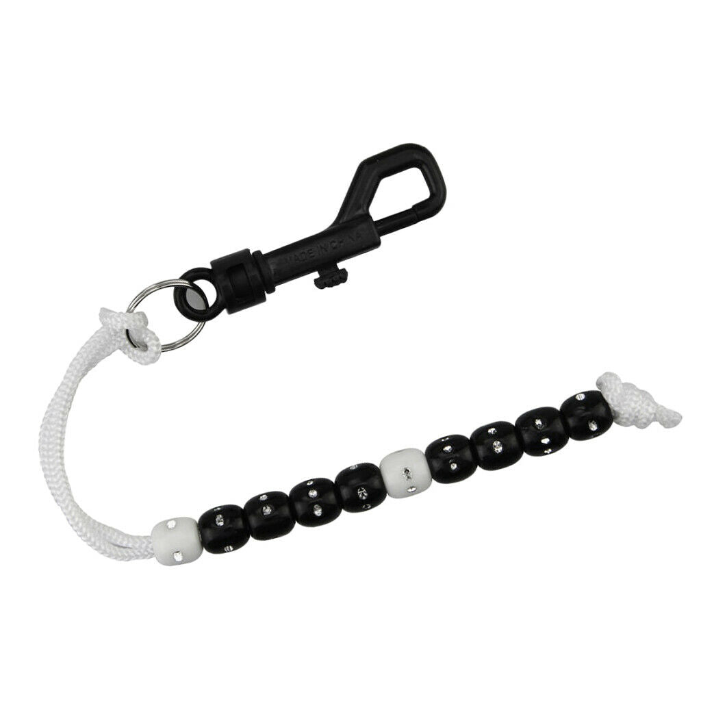 Golf Beads Count Stroke Score Counter Beads Stroke Scoring Bracelet Bag Hanging