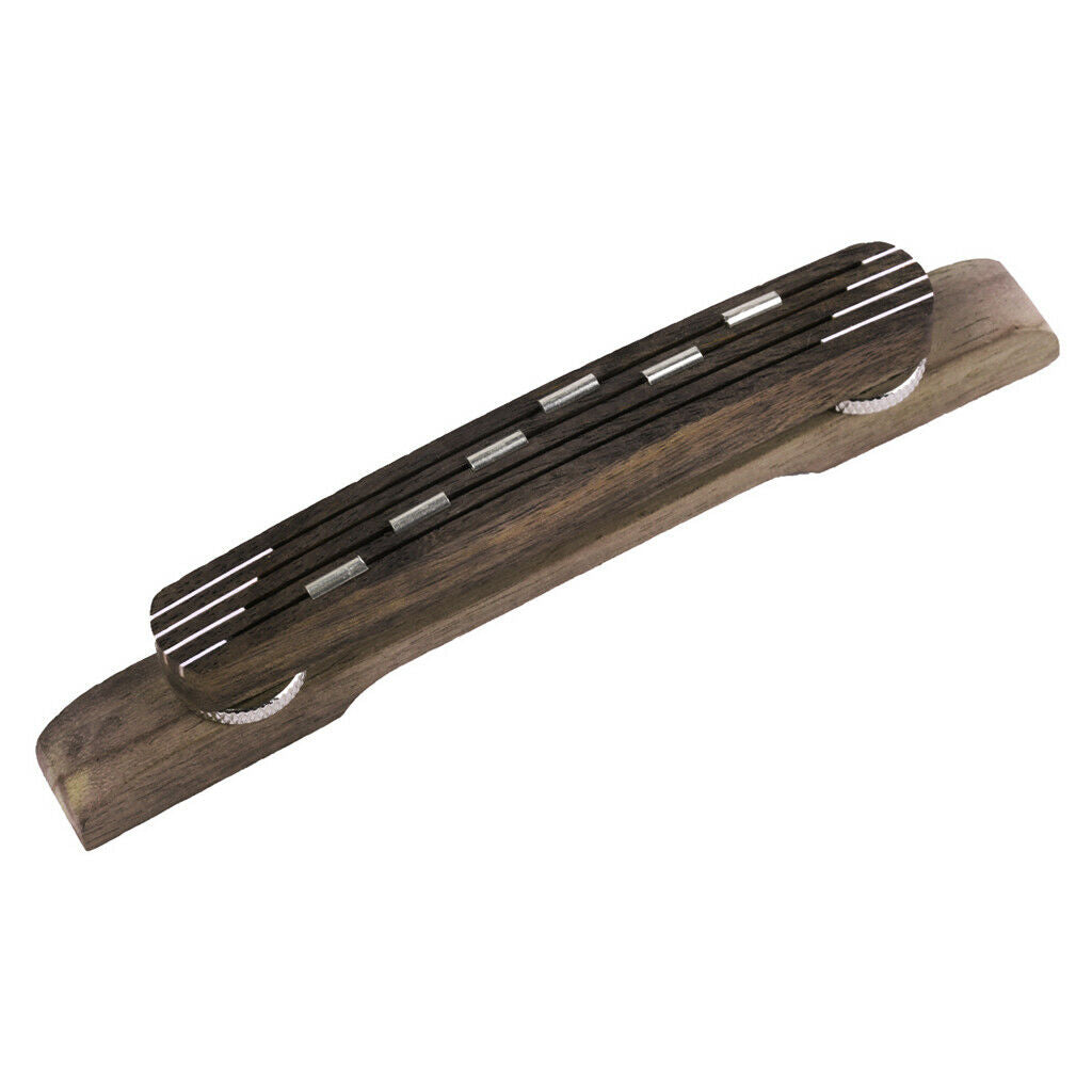 1PC Adjustable Guitar Bridge Rosewood Carved Saddle for Bass Guitar Parts