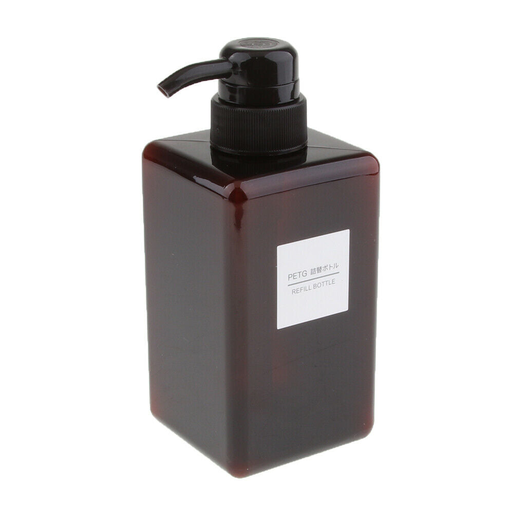 2pcs Pump Bottles BPA Free Cosmetic Dish Soap Body Wash Holder Container