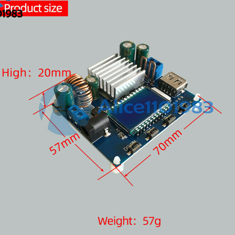 Constant Voltage Current 12V Boost 9V 24V Adjustable Solar Charging Module