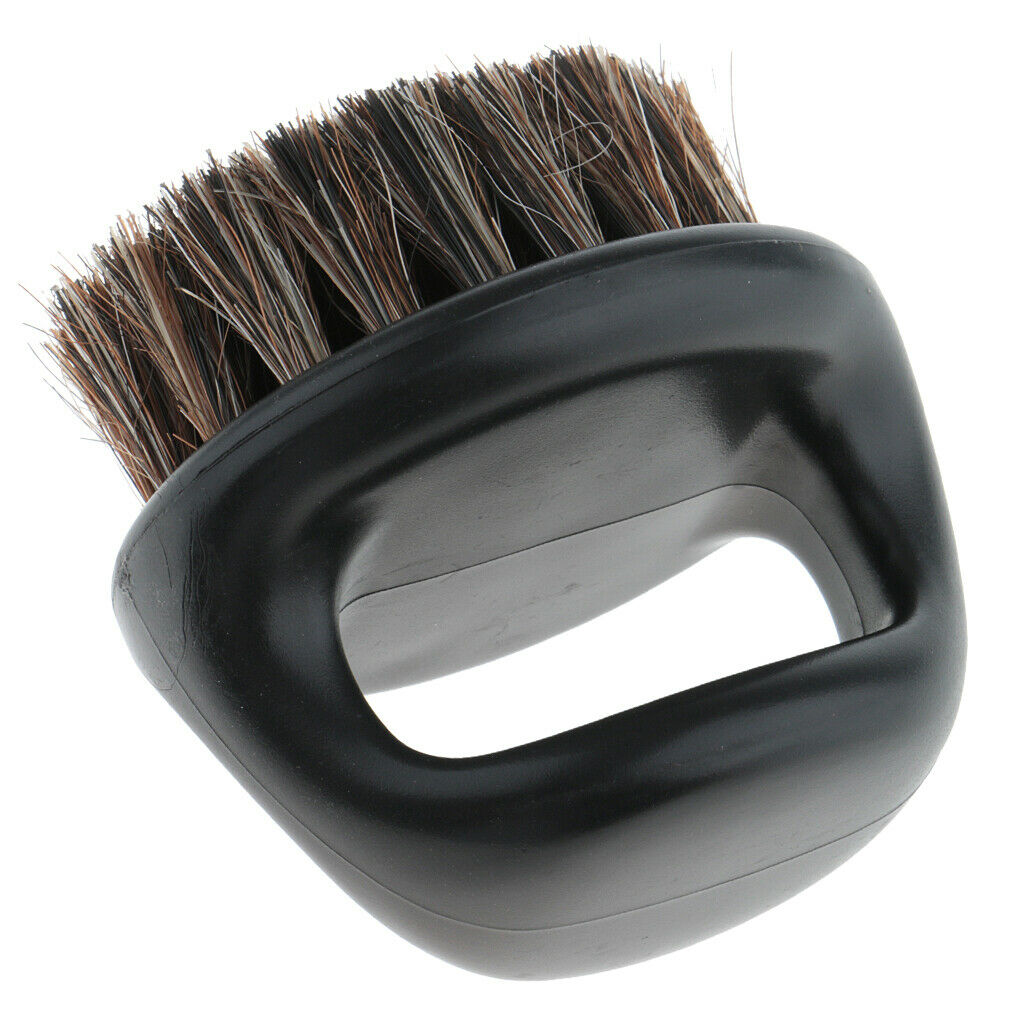 2 Pieces Professional Salon Men Barber Beard Mustache Bristle Shaving Brush