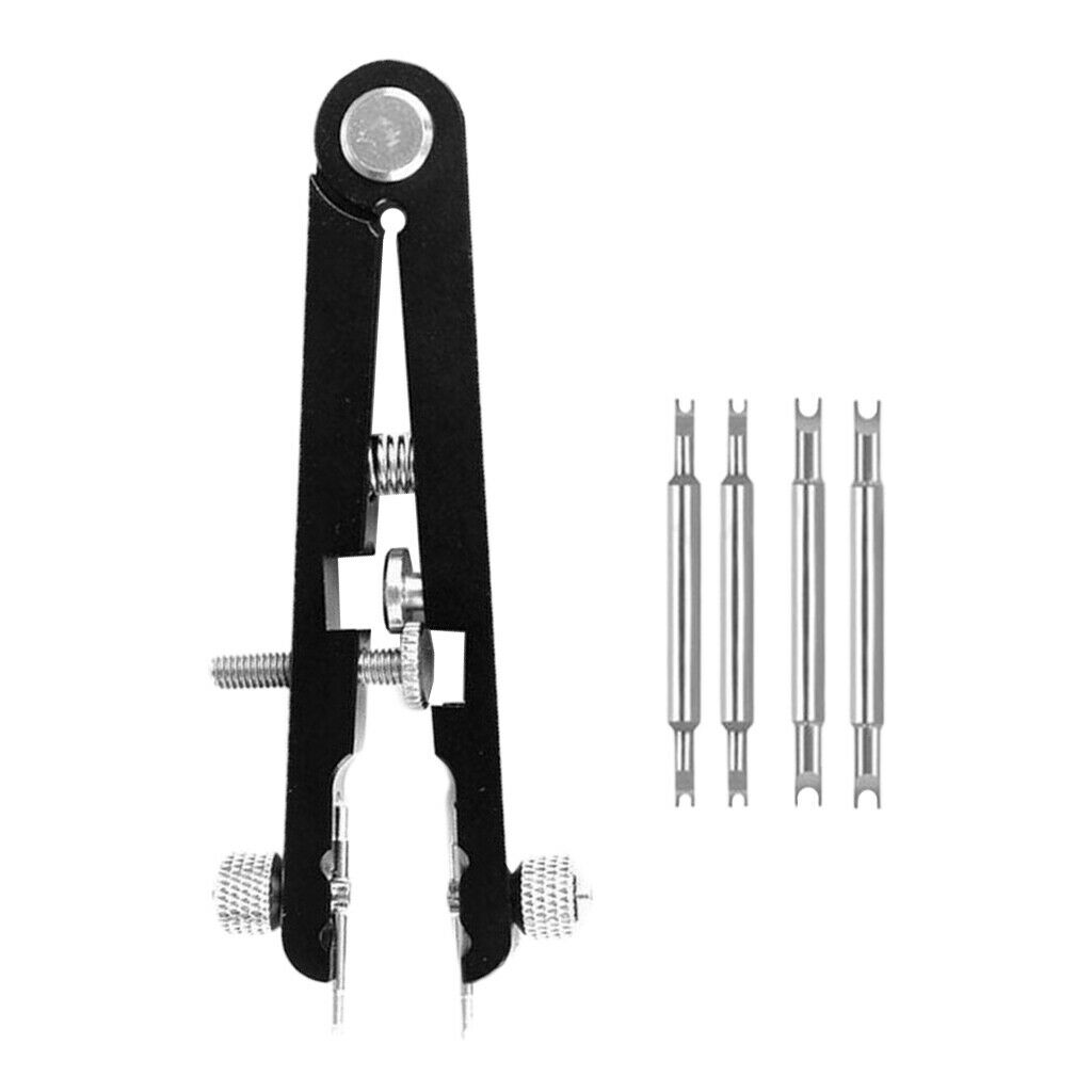 Anti-rust Watch Spring Bar Plier V Shaped Strap Replacement Remover Pins