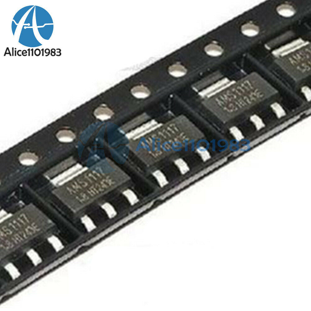 20PCS AMS1117-1.8 AMS1117 LM1117 1.8V 1A SOT-223 Voltage Regulator 1117V1.8