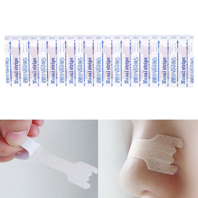 50 Pack Anti Snoring Nasal Strips Sleep Right Aid To Breathe Better Stop .l8
