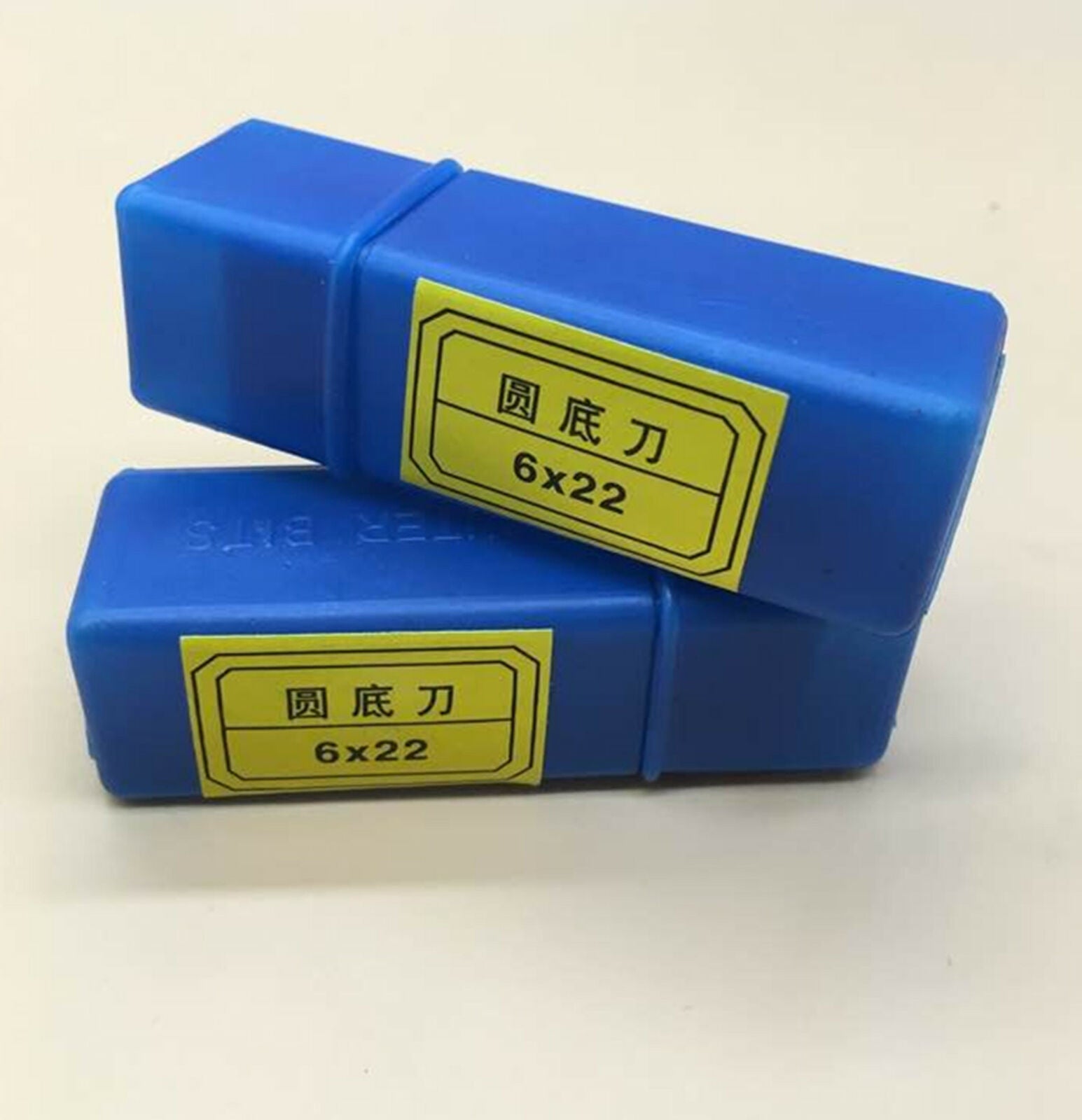 2pcs new CNC router woodworking cove box bits 6mm 22mm [M_M_S]