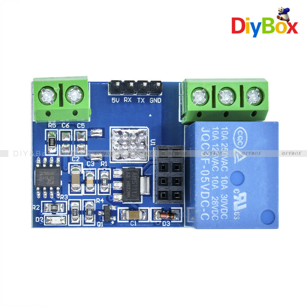 DC 5V ESP8266 ESP-01 WiFi Relay Module Remote Control Switch for Home Automation