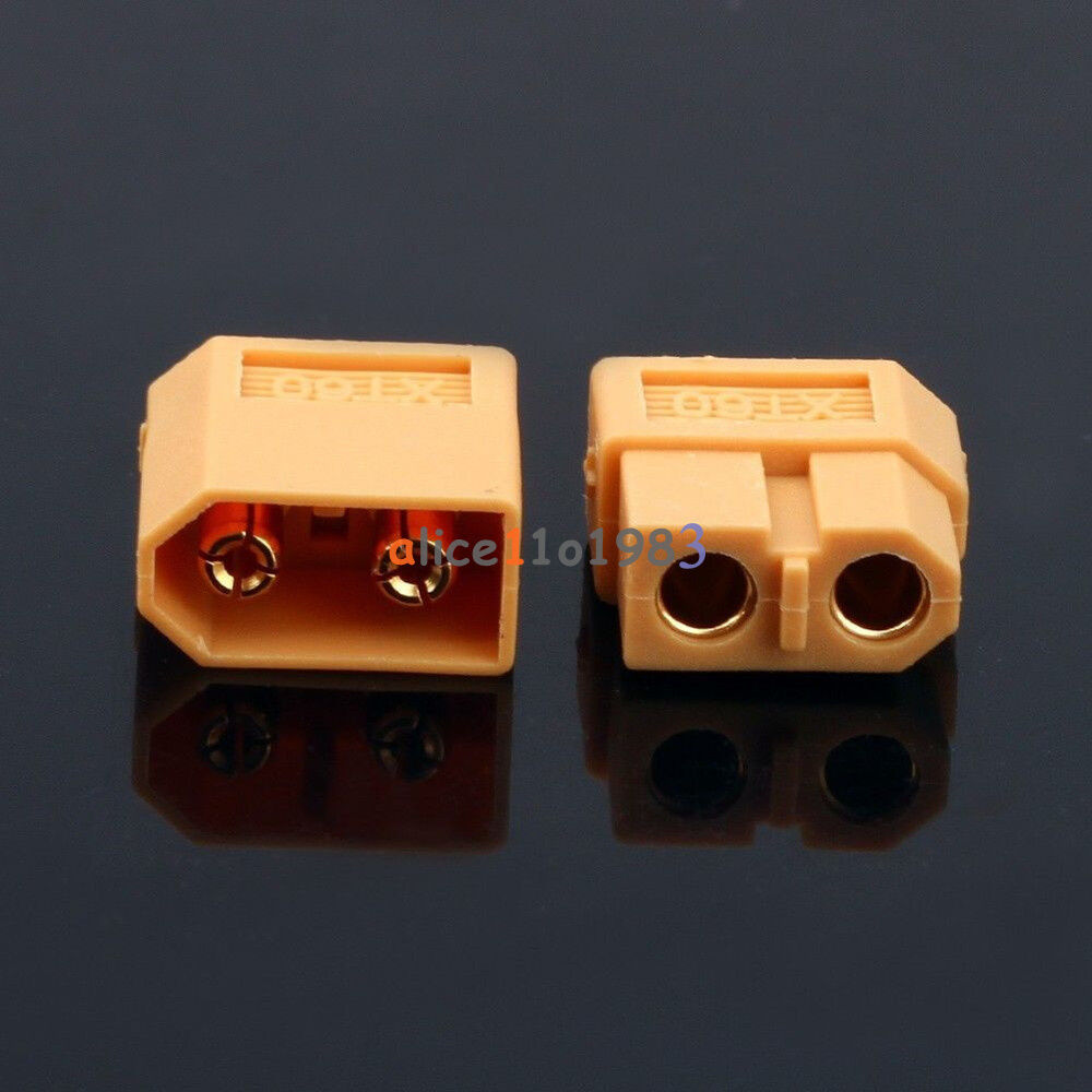 10PCS 5Pairs XT60 Male & Female Bullet Connectors Plugs For RC LiPo Battery