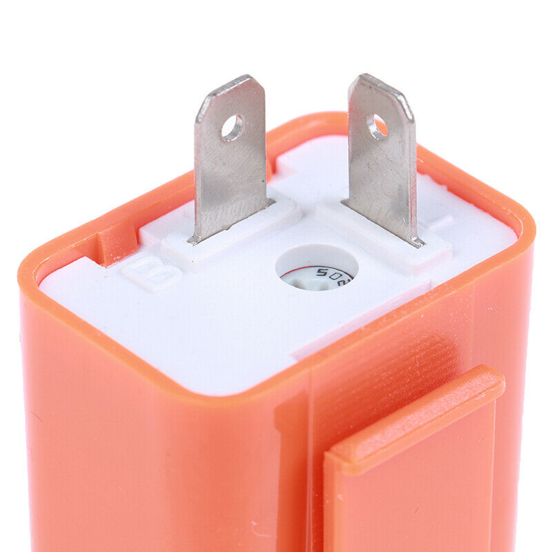 2-Pin Motorcycle Speed Adjustable LED Turn Signal Indicator Flasher Relay 1 WF
