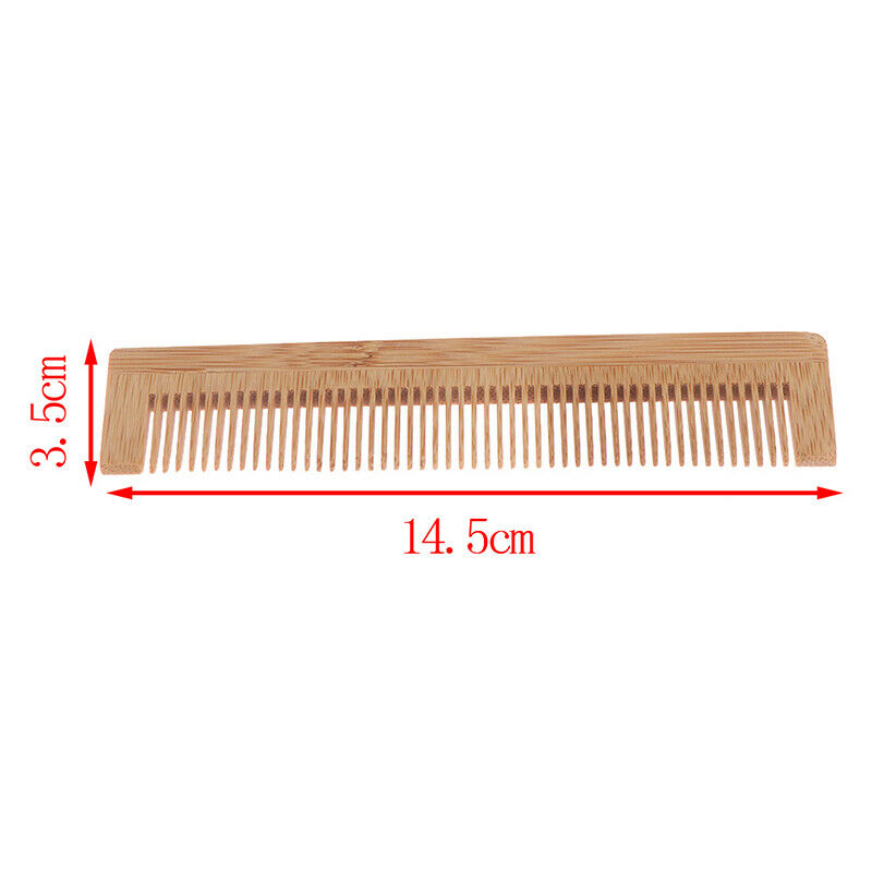 1X Massage Wooden Comb Bamboo Hair Vent Brush Brushes Hair Care SPA  Hair .l8