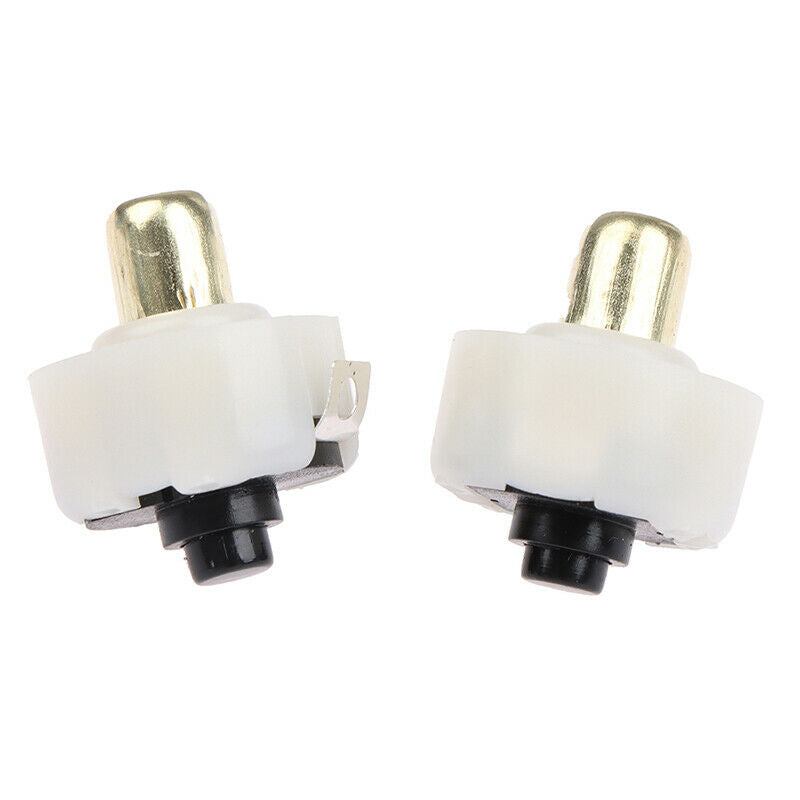 2Pcs 17mm LED Flashlight Push Button Switch ON/ OFF Electric Torch Tail S.l8
