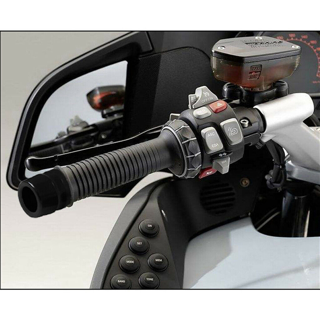 Handle Bar Grip Throttle Tube Set 25/28mm FOR BMW F650GS F800GS R1200GS