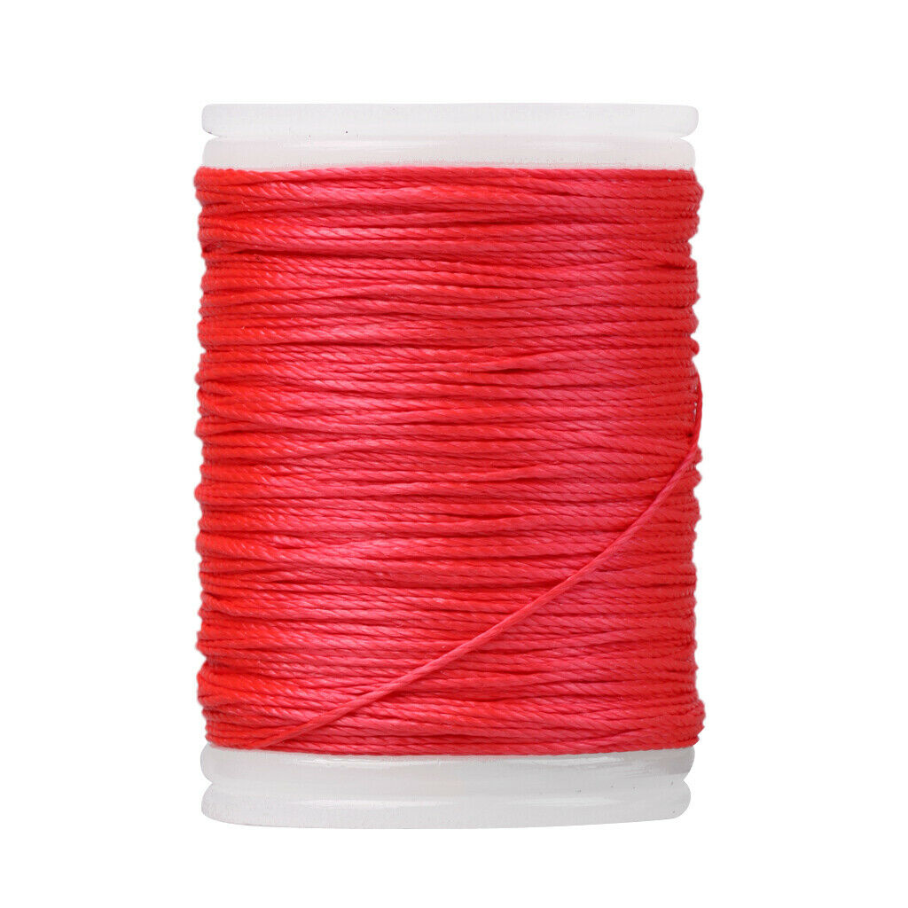 2Pcs Archery Serving Thread Protect and Repair Wear-resistant Red+Black