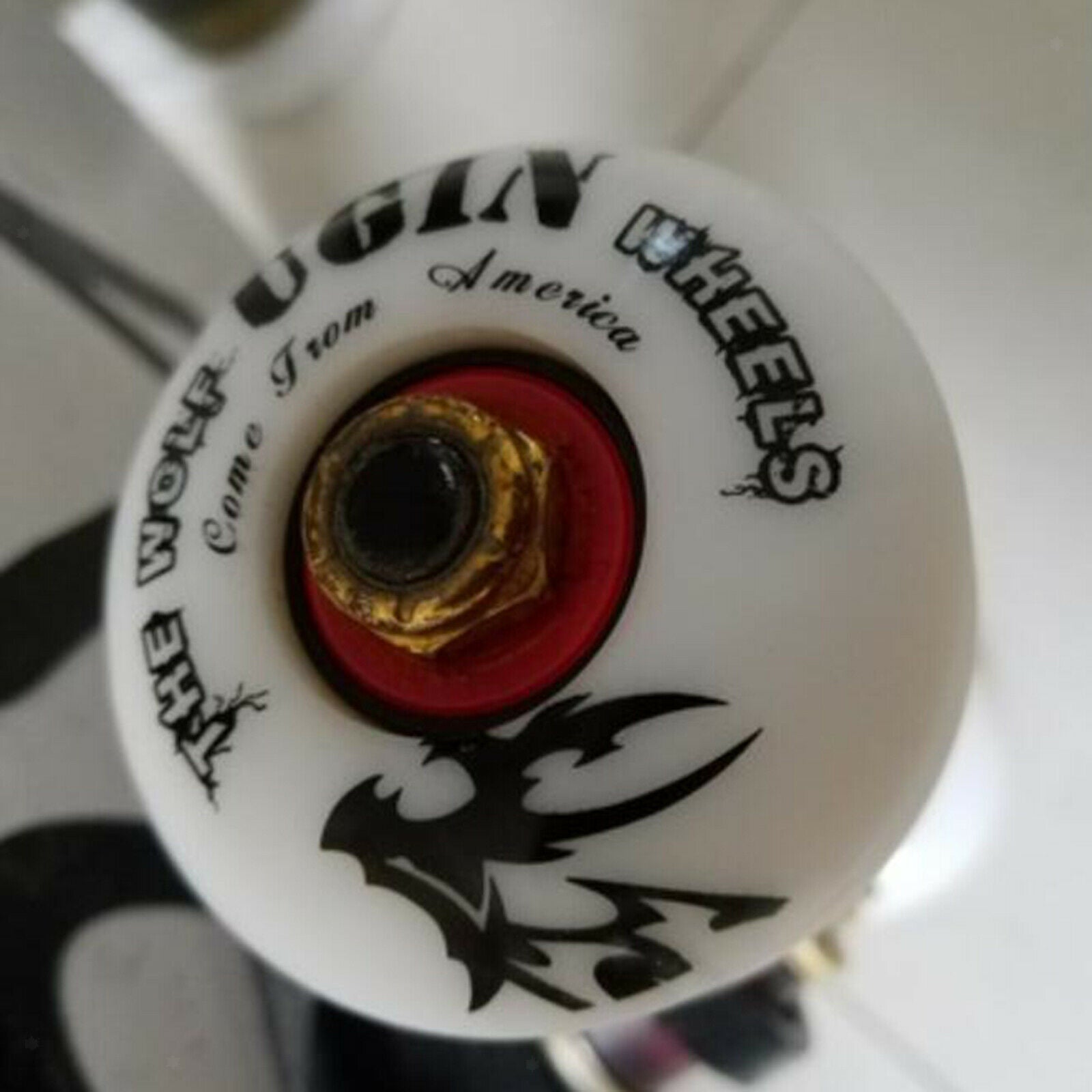 4Pieces Skateboard Wheels Set Replacement 95A Roller Cruiser Repair Wheel