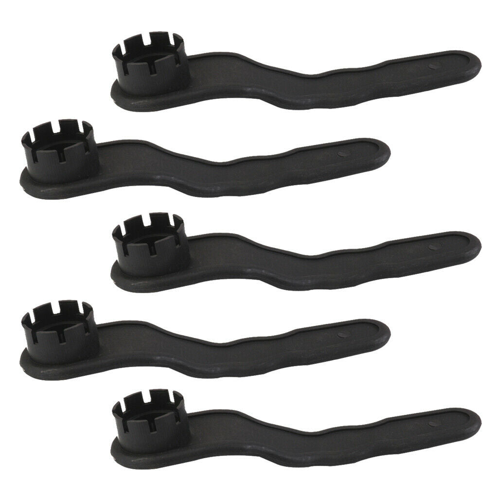 5 PCS Portable PVC Air Valve 8 Groove Wrench For Inflatable Boat Raft Dinghy