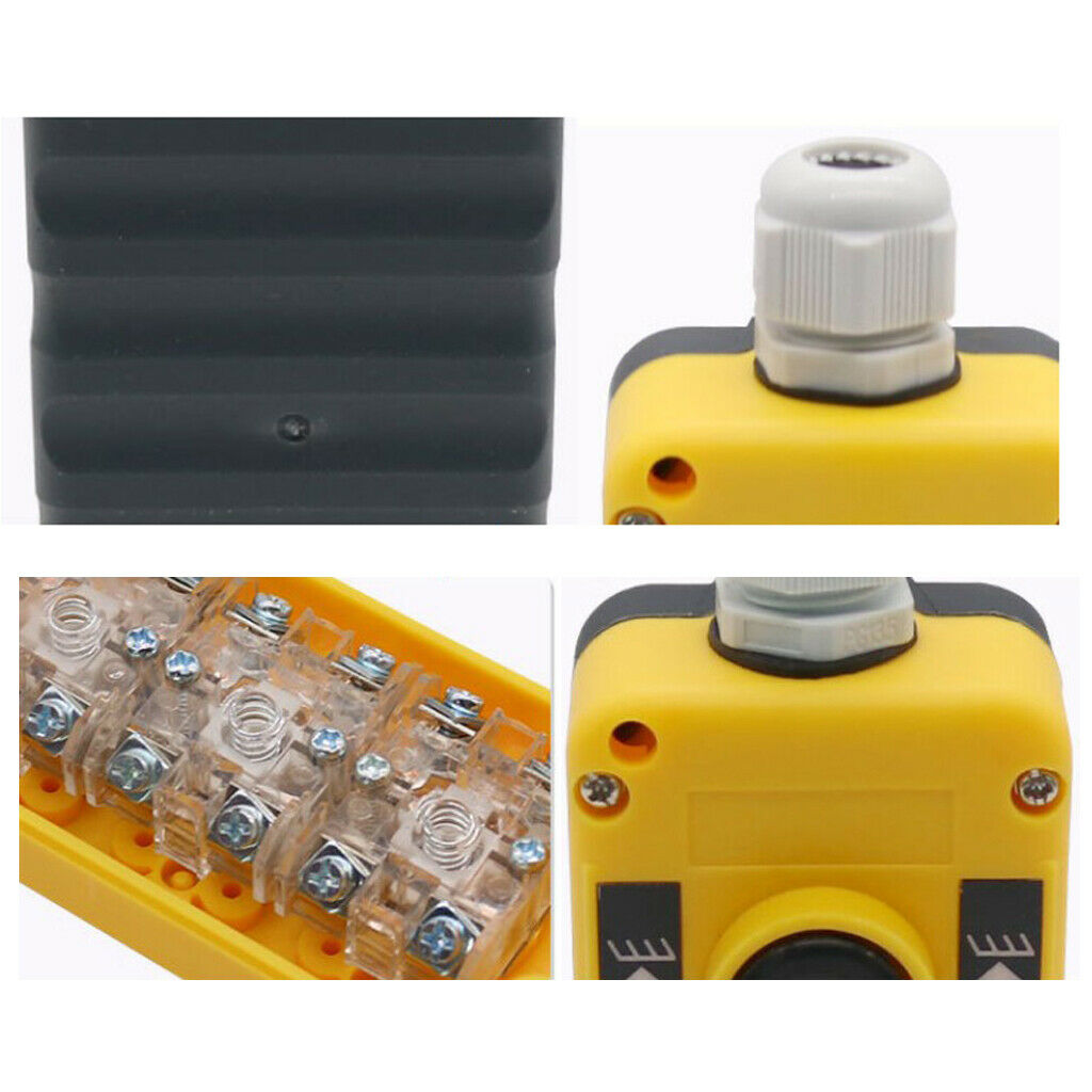 1pc COP2B Crane Button Switch Box Tail Plate Dustproof Durable Plastic
