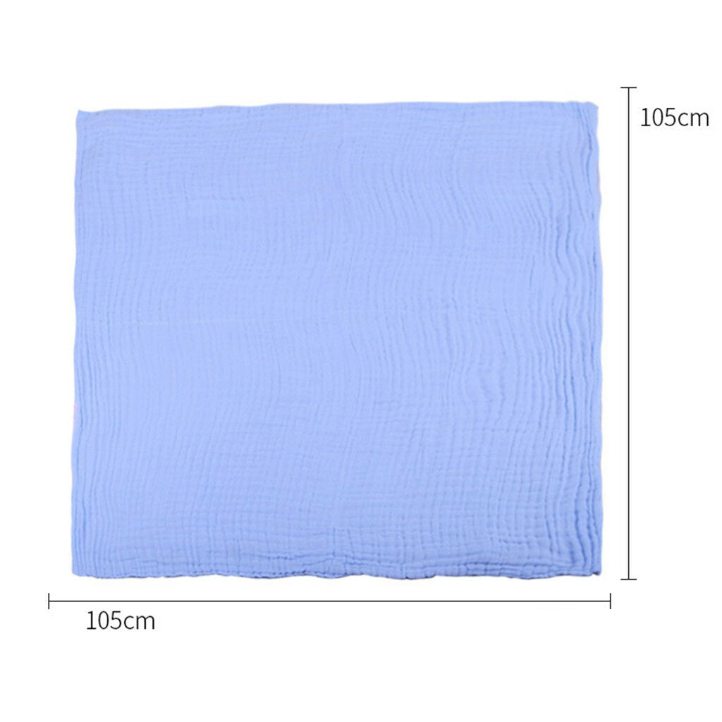 Soft Muslin Cotton Baby Bath Towels Infant Swaddle Blanket Bathing Towel