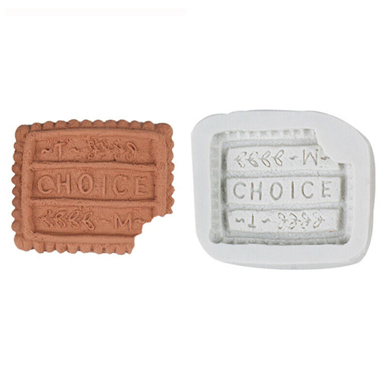 Cookies Chocolate Mould Silicone Mold Fondant Cake Decorating Tool Bakewa.l8