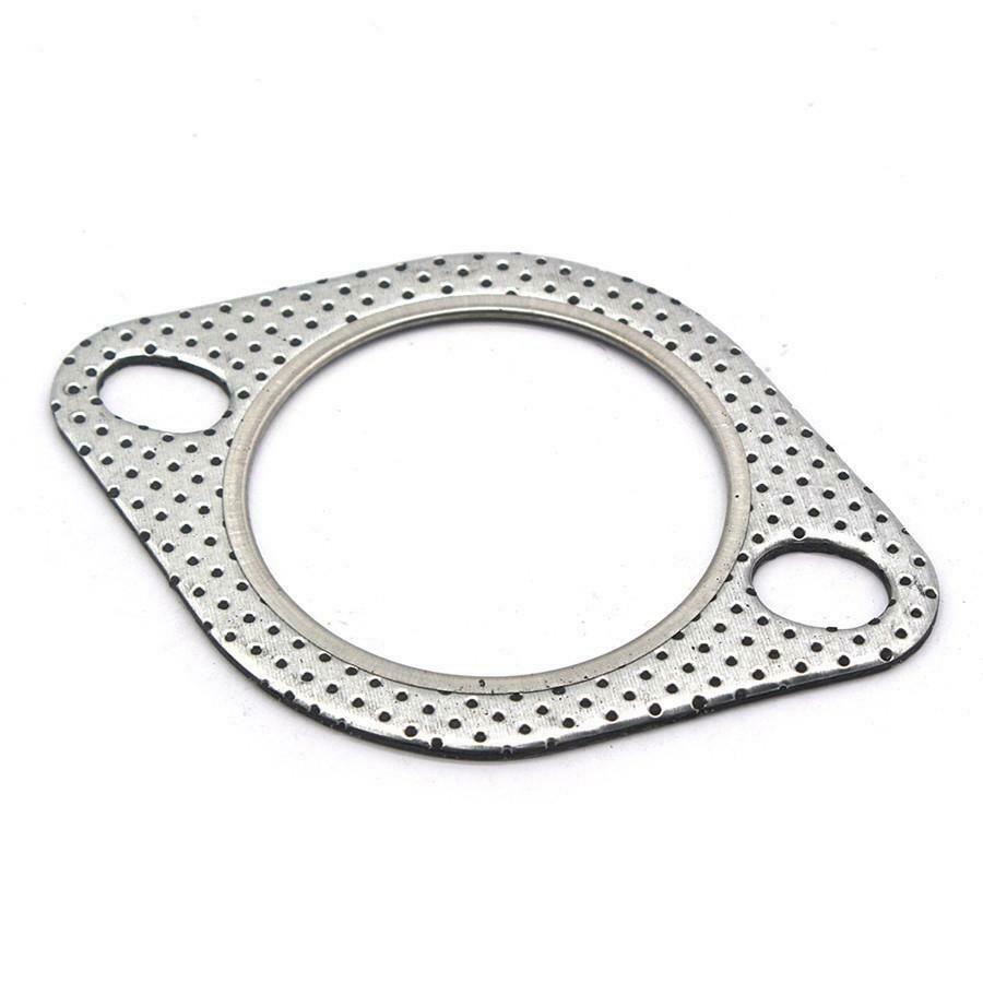 2.5" 2-Bolt High Temp Exhaust Gasket Turbo Manifold Dump Pipe Flange Header Down