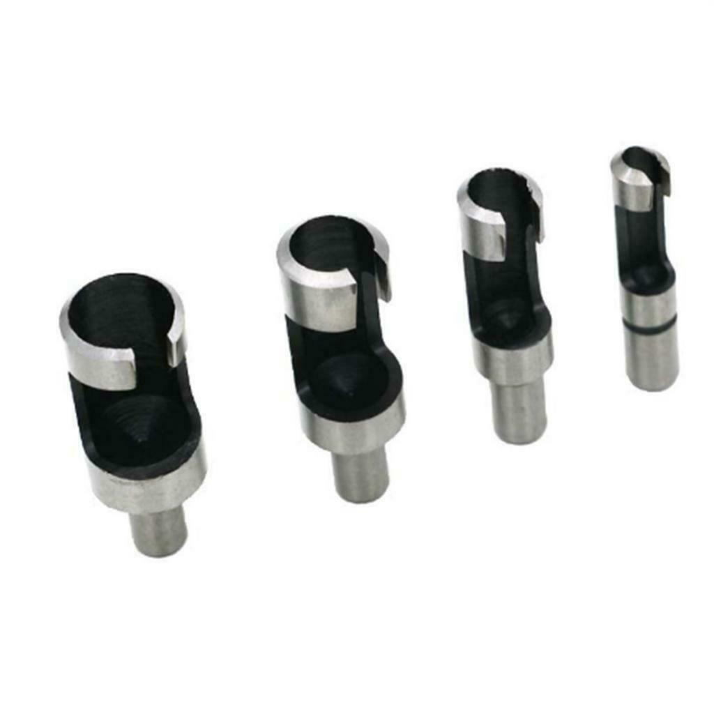 8PCS Carpentry Wood Plug Cutter Straight and Tapered Claw Type Drill Bit Kit