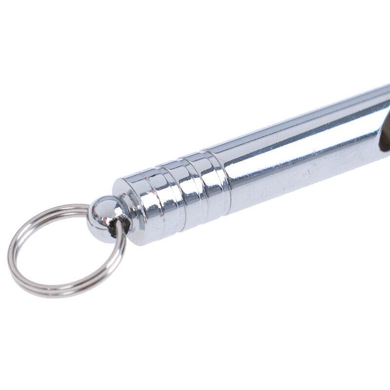 Survival Whistle Stainless Steel Key Chain Lifesaving Emergency SOS OutdoMDJ NL