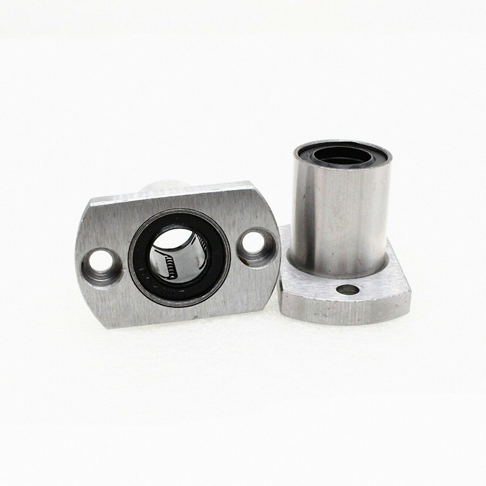 2Pcs LMH12UU H Flange Linear Bearing Ball Bushing CNC Parts 12x21x30mm [M_M_S]