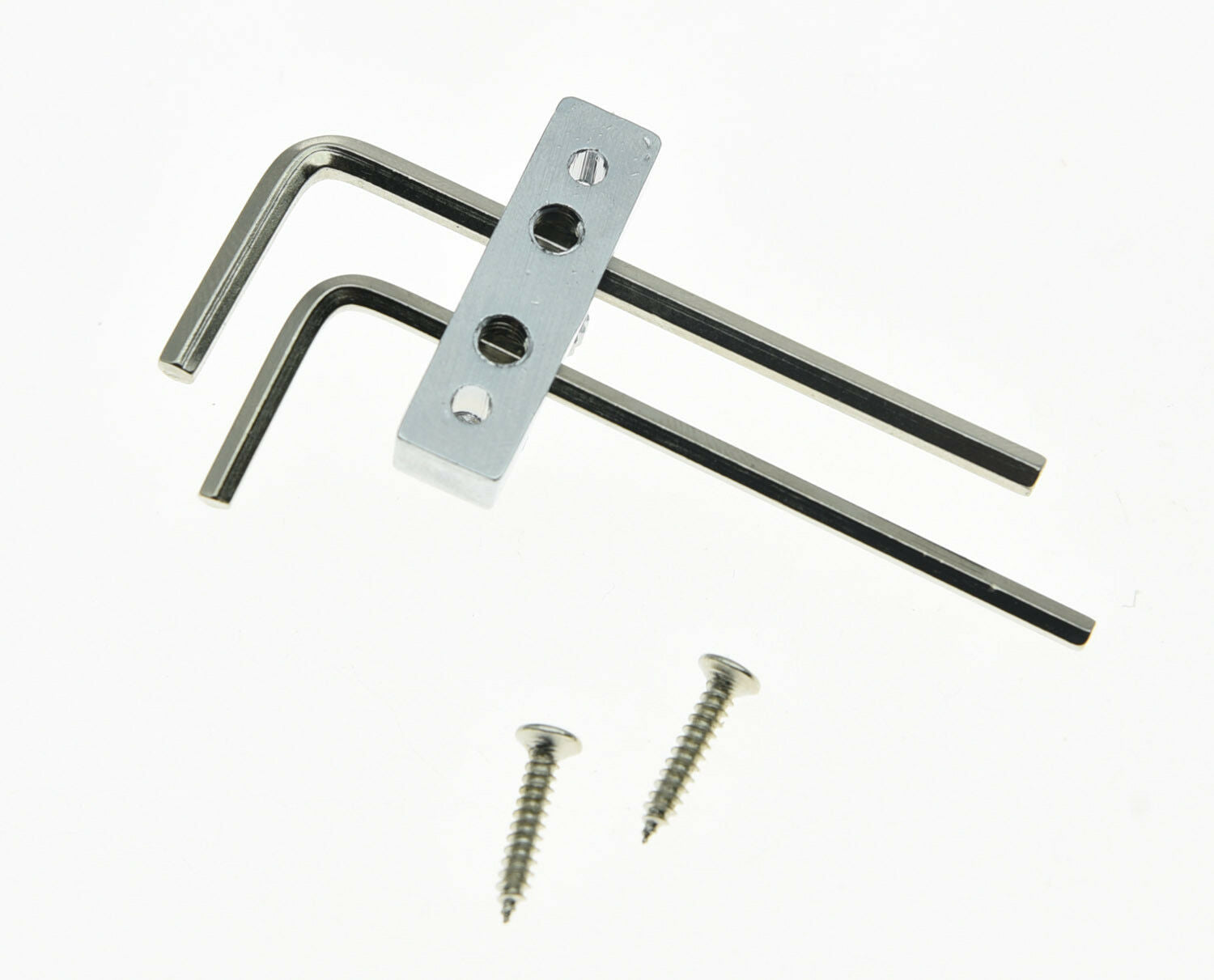 Guitar Bass Allen Key Headstock Wrench Holder for Floyd Rose Tremolo Chrome