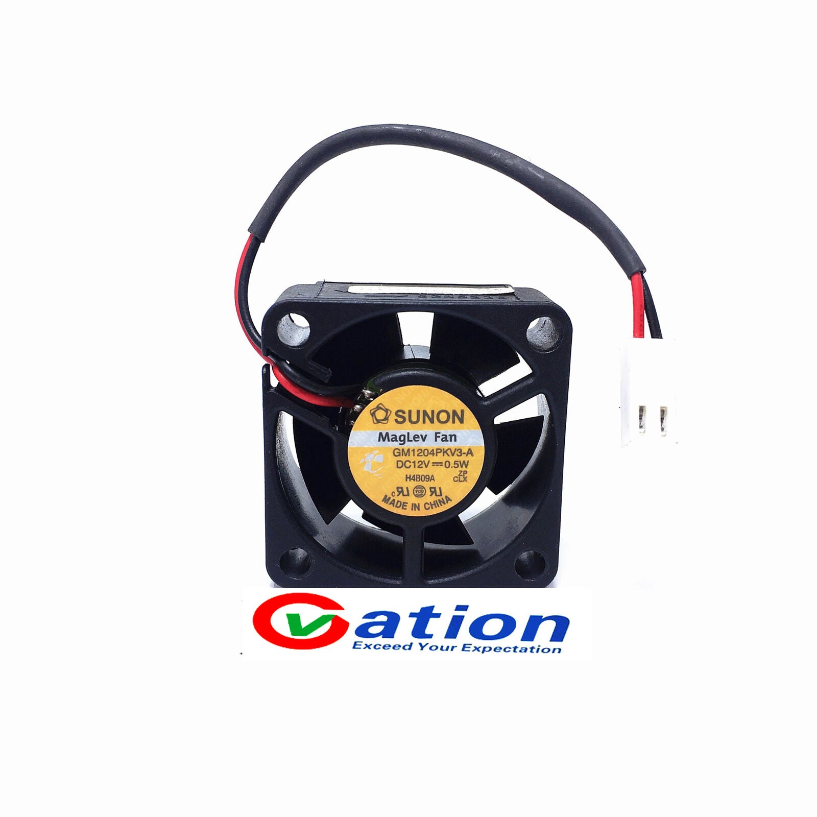 For SUNON Cooling Fan 4CM 4020 12V 0.5W GM1204PKV3-A 2pin 40x40x20mm