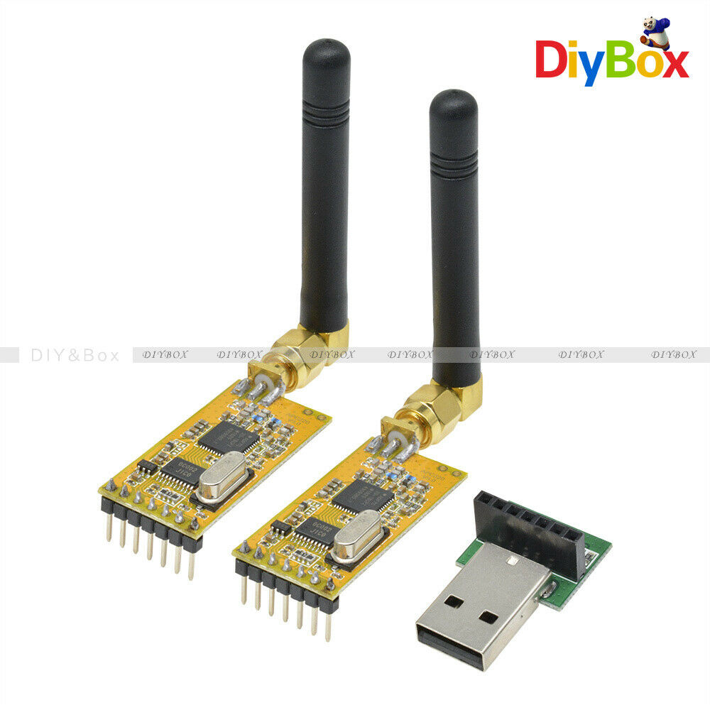 New APC220 Wireless RF serial Data Modules With Antennas USB Converter F Arduino