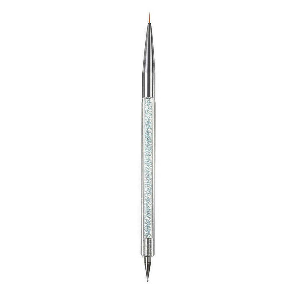 5X Nail Art Pen 2-Way Dotting Drawing Painting UV Gel Liner Polish Brushes Hot