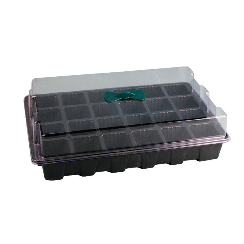 1PC Plant Nursery Pot Planting Tray Kit Germination Box With Lid Home Garden