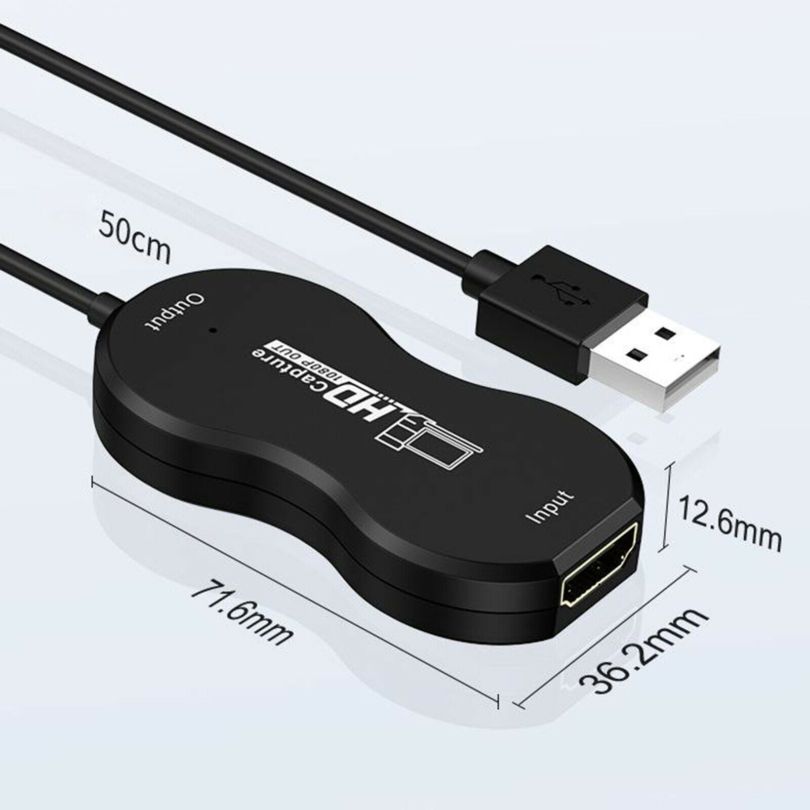 USB 2.0 HD Recording Video Capture Card Plug and Play for Broadcast Live